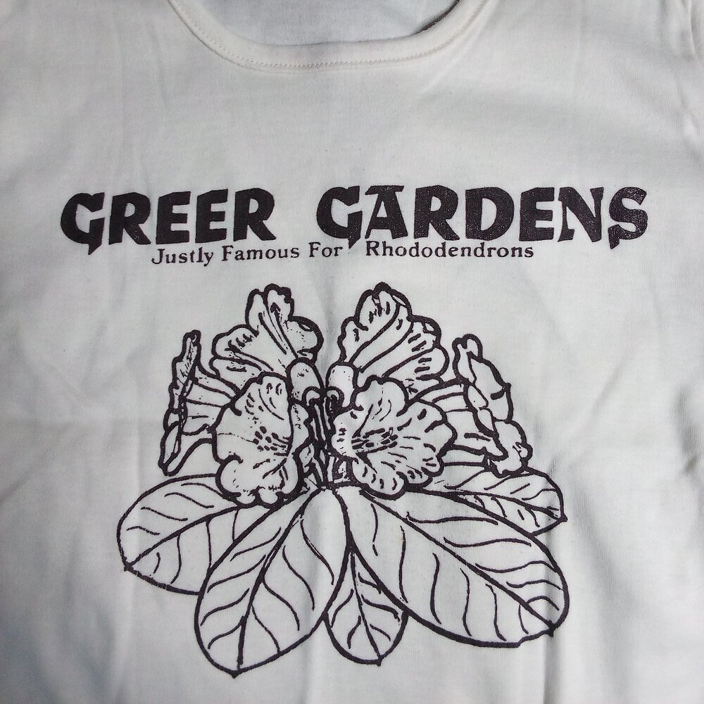 Vintage Greer Gardens Rhododendrons T-Shirt